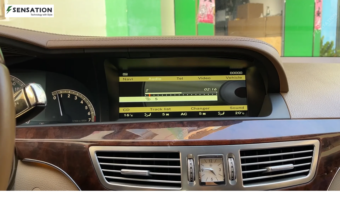 Mercedes Benz S Class Android Screen For 2007-2012 / 12.3"Inch With Digital Cluster.