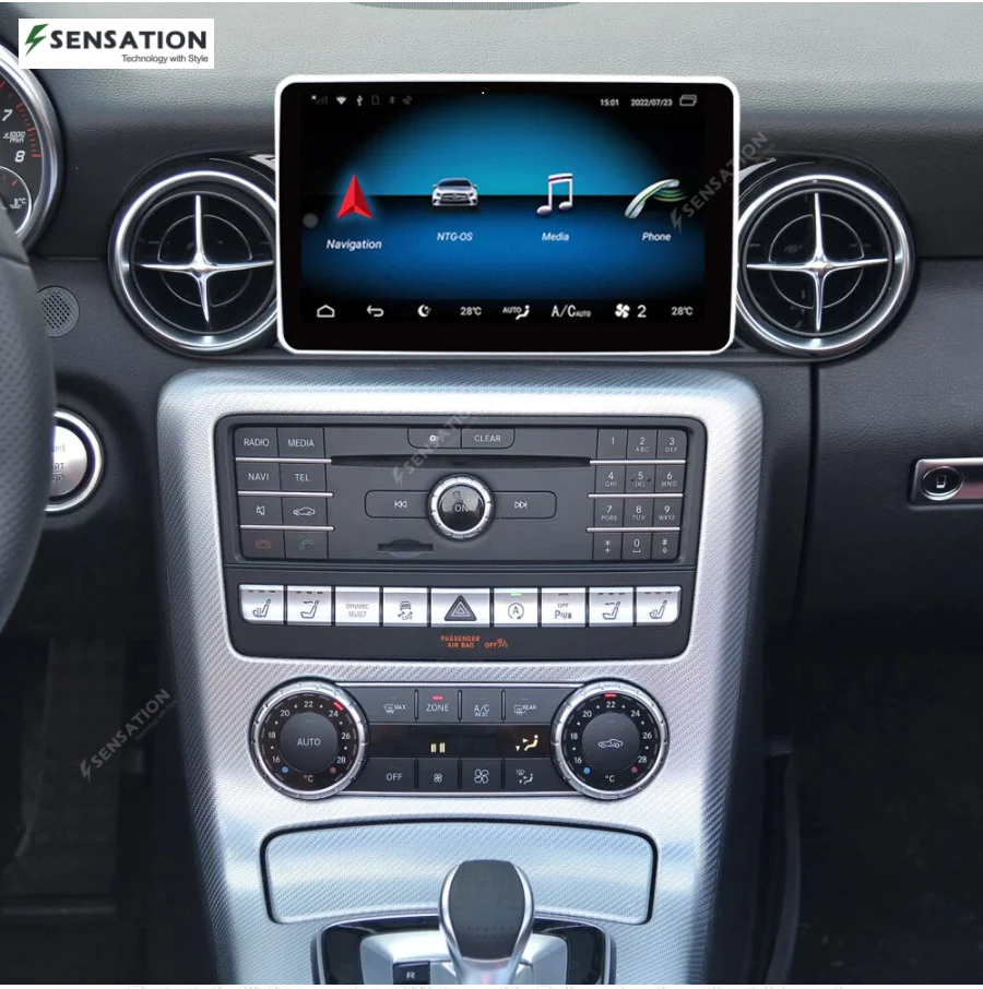 Mercedes Benz SLK Android Screen for cars 2013-17 NTG 4.5