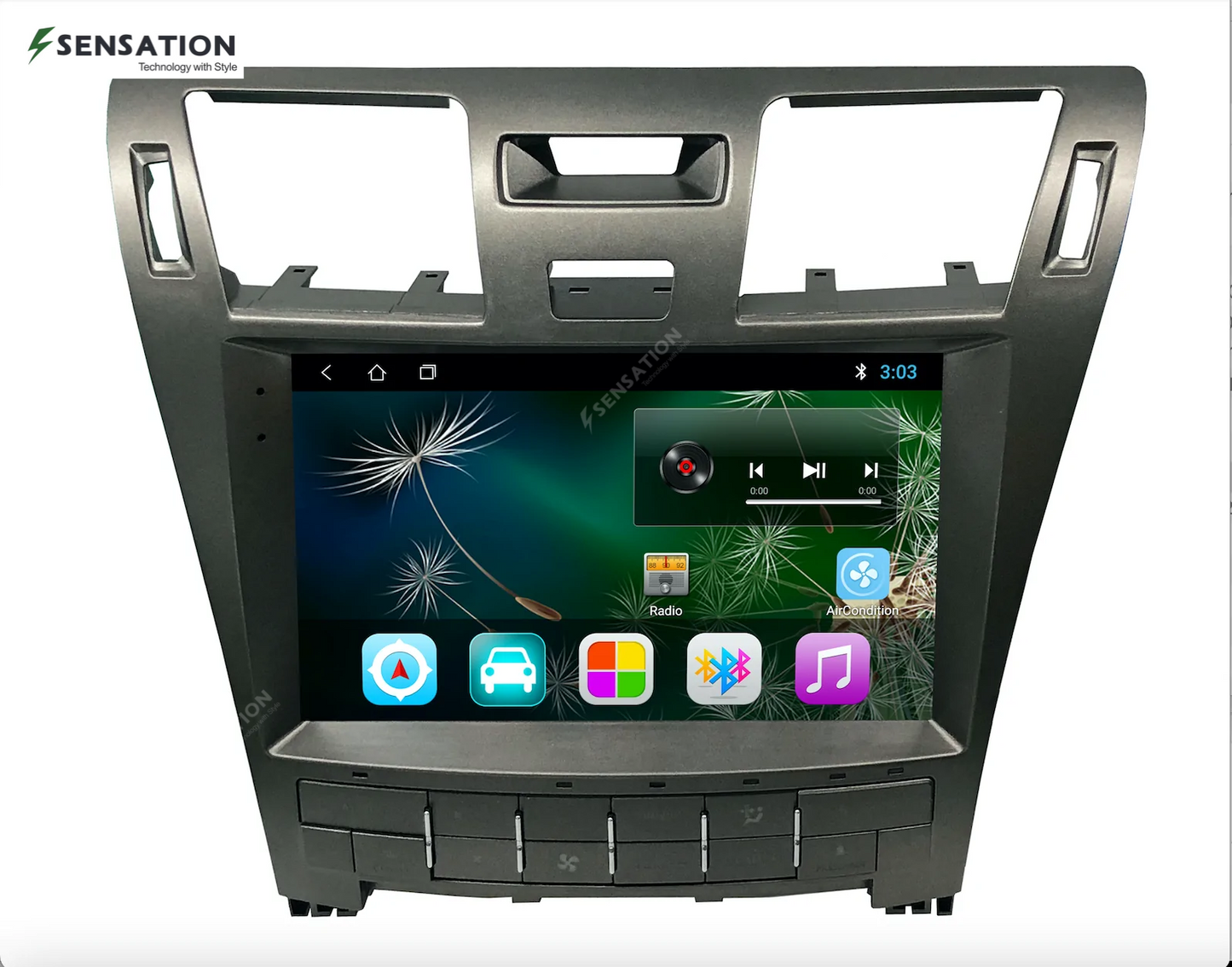 Lexus LS460 Android Screen Frame for Cars 2007-2009