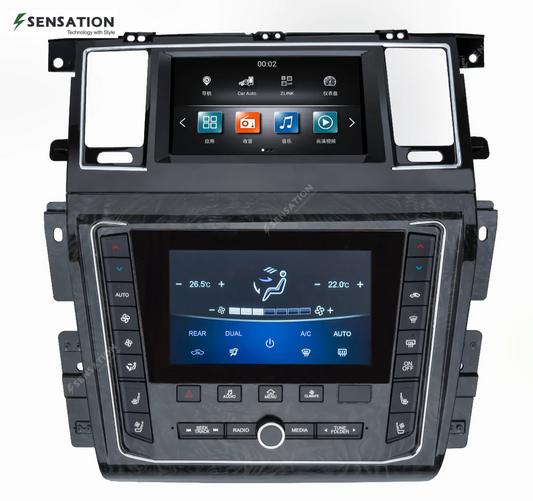 Nissan Patrol Android Screen 2020 Design Original Style with Built-in Carplay / Android Auto