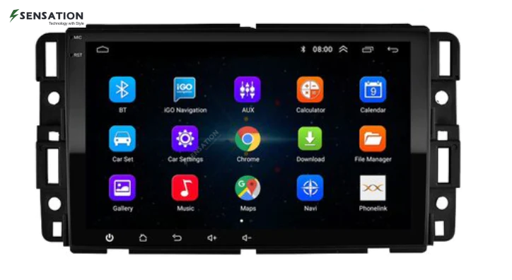 GMC Universal Android Screen for 2007-2012 Cars With Built-In Carplay