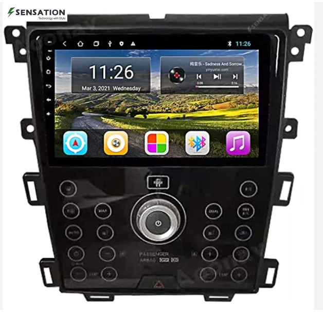 Ford Edge Android Screen Frame For 2011-14