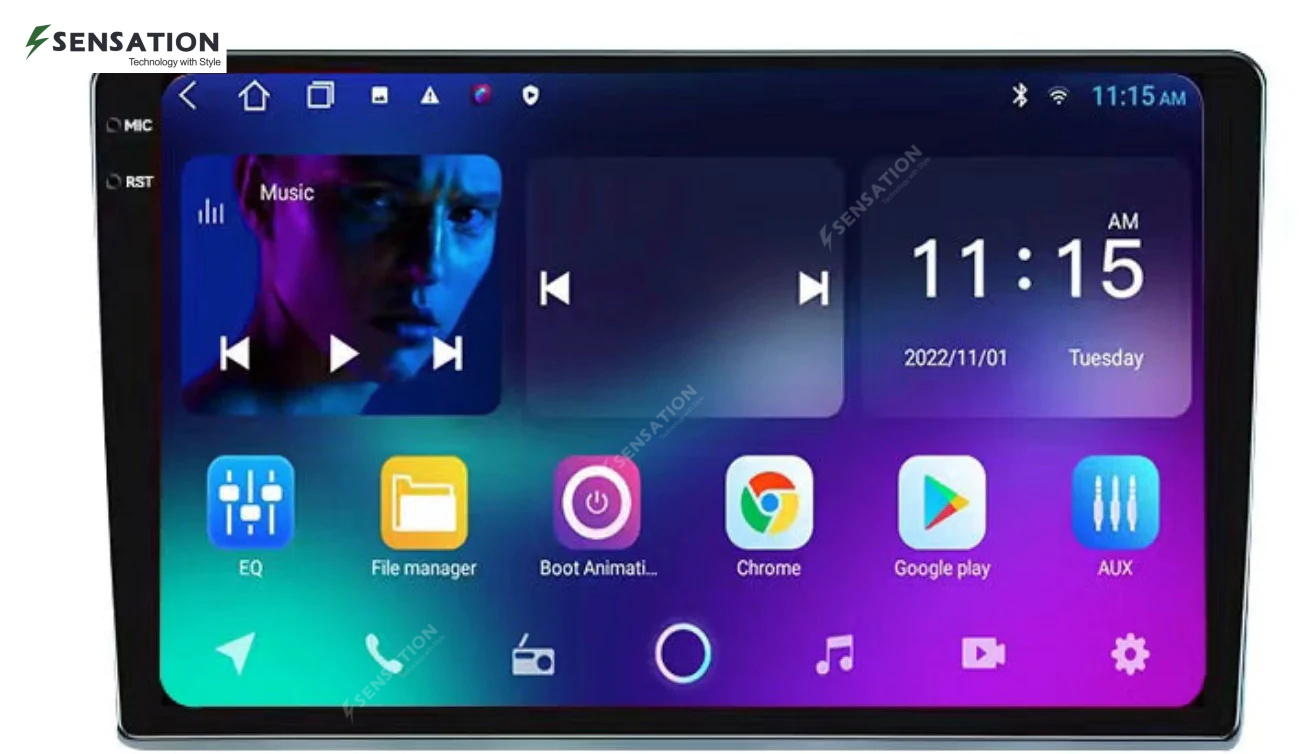 Universal 9" Inch Screen TS10 Platform 2K Display