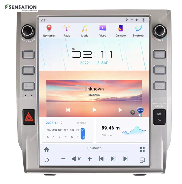 Toyota Tundra Android Vertical Screen for 2014-2019