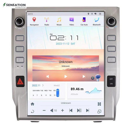 Toyota Tundra Android Vertical Screen for 2014-2019