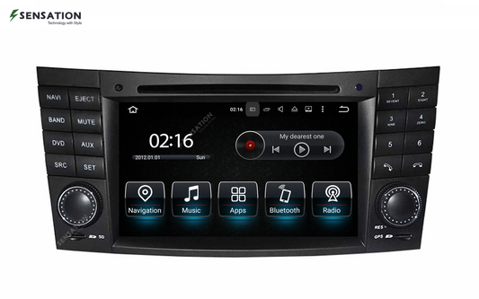 Mercedes Benz E-Class Android DVD Player 2002-2008