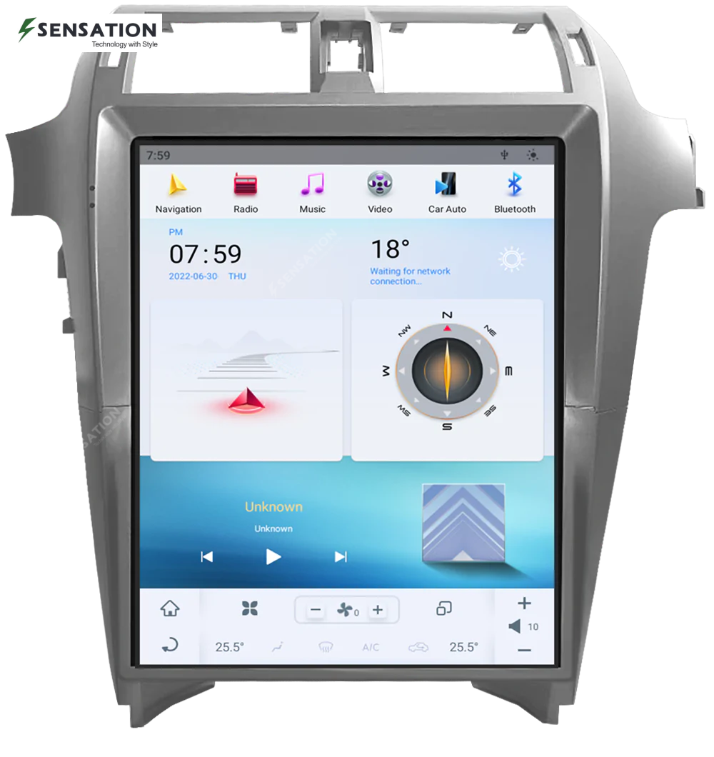 Custom Lexus Screen Lexus GX 15Inch Android Tesla Style Vertical Screen for Cars from 2010 ...